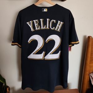 Brewers Yelich Jersey